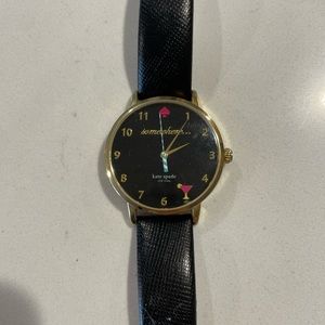 Black Kate spade watch